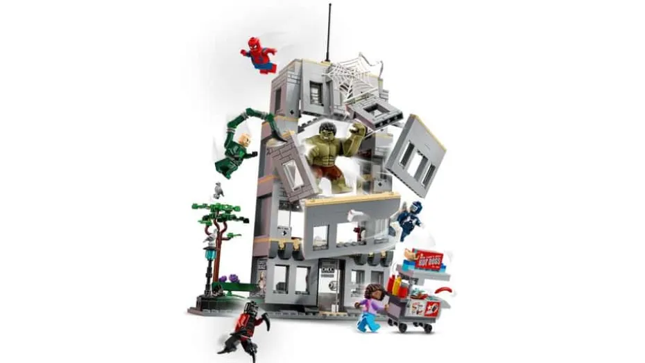 LEGO® ǀ Marvel Episk oppgjør mellom Spider-Man og Hulk 76350