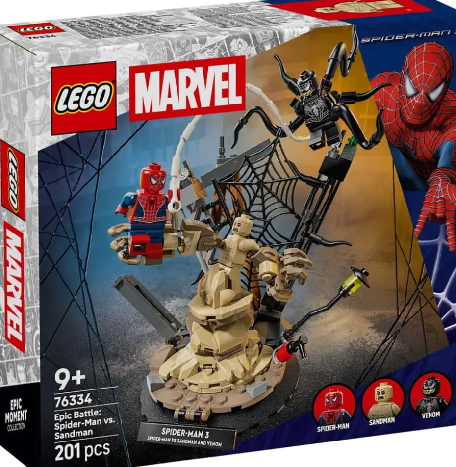 LEGO® ǀ Marvel Episk oppgjør: Spider-Man mot Sandman 76334