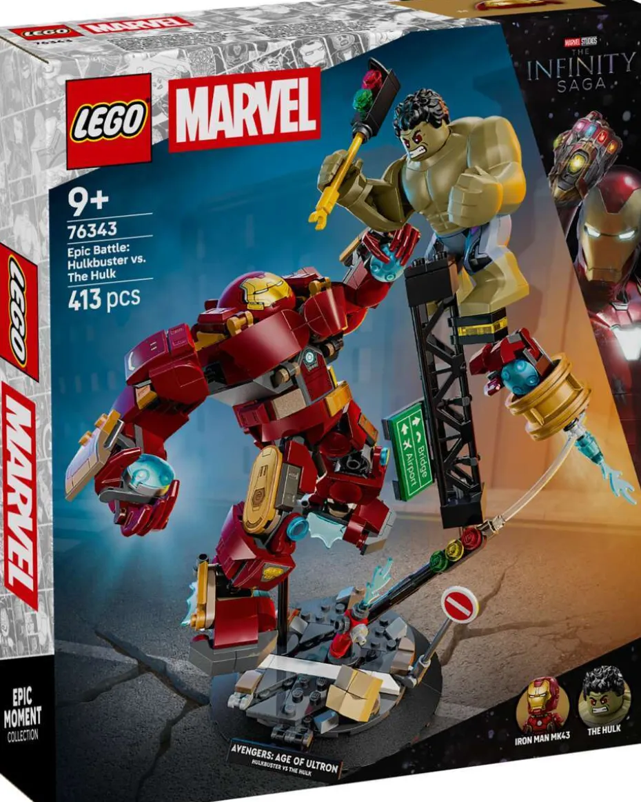 LEGO® ǀ Marvel Episk oppgjør: Hulkbuster mot Hulk 76343