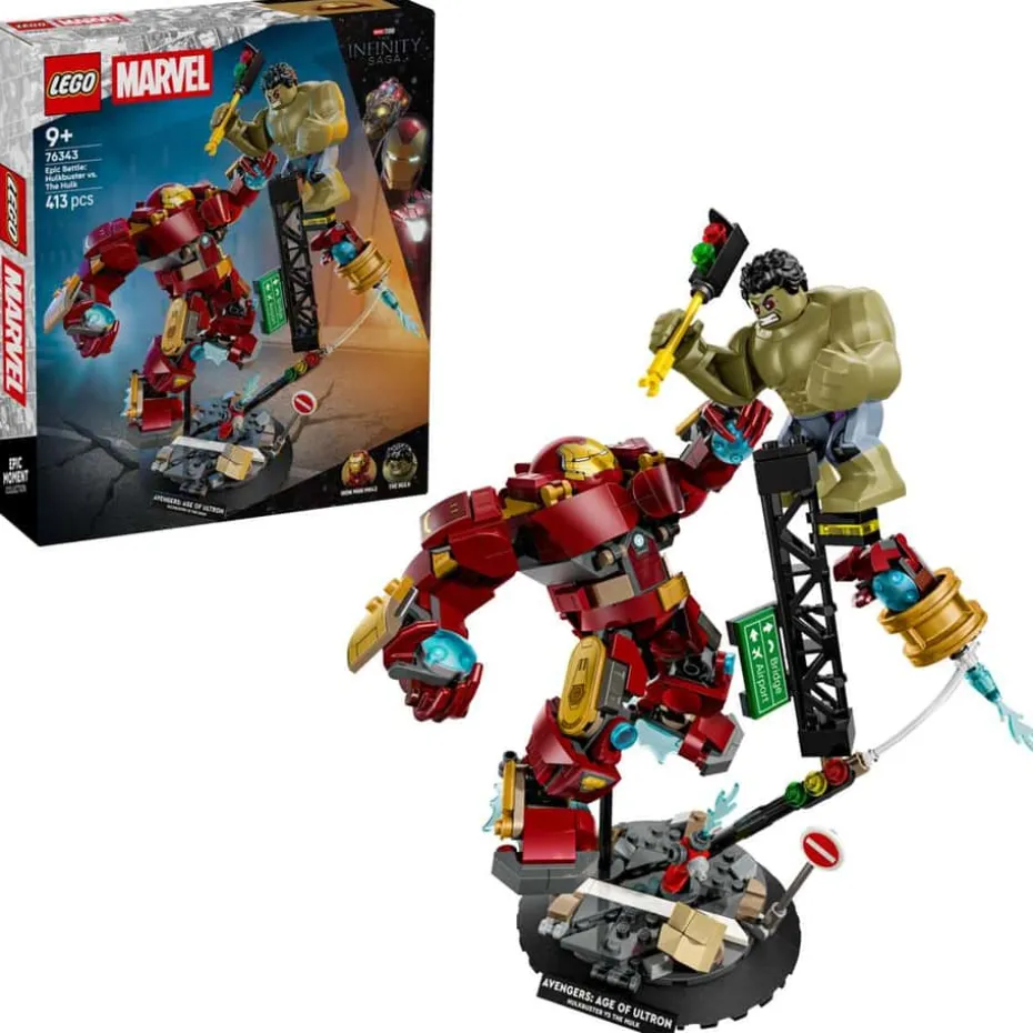LEGO® ǀ Marvel Episk oppgjør: Hulkbuster mot Hulk 76343