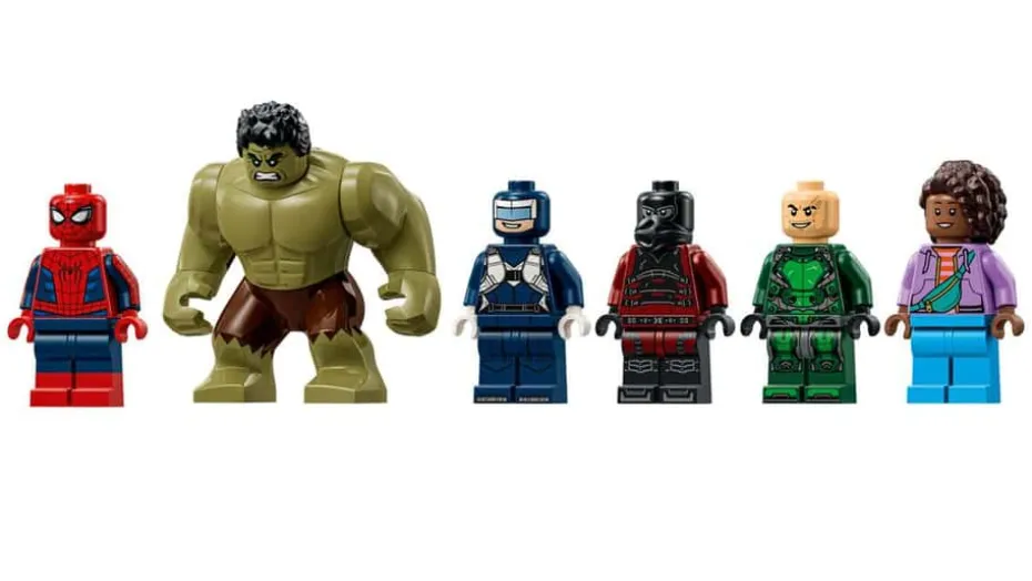LEGO® ǀ Marvel Episk oppgjør mellom Spider-Man og Hulk 76350