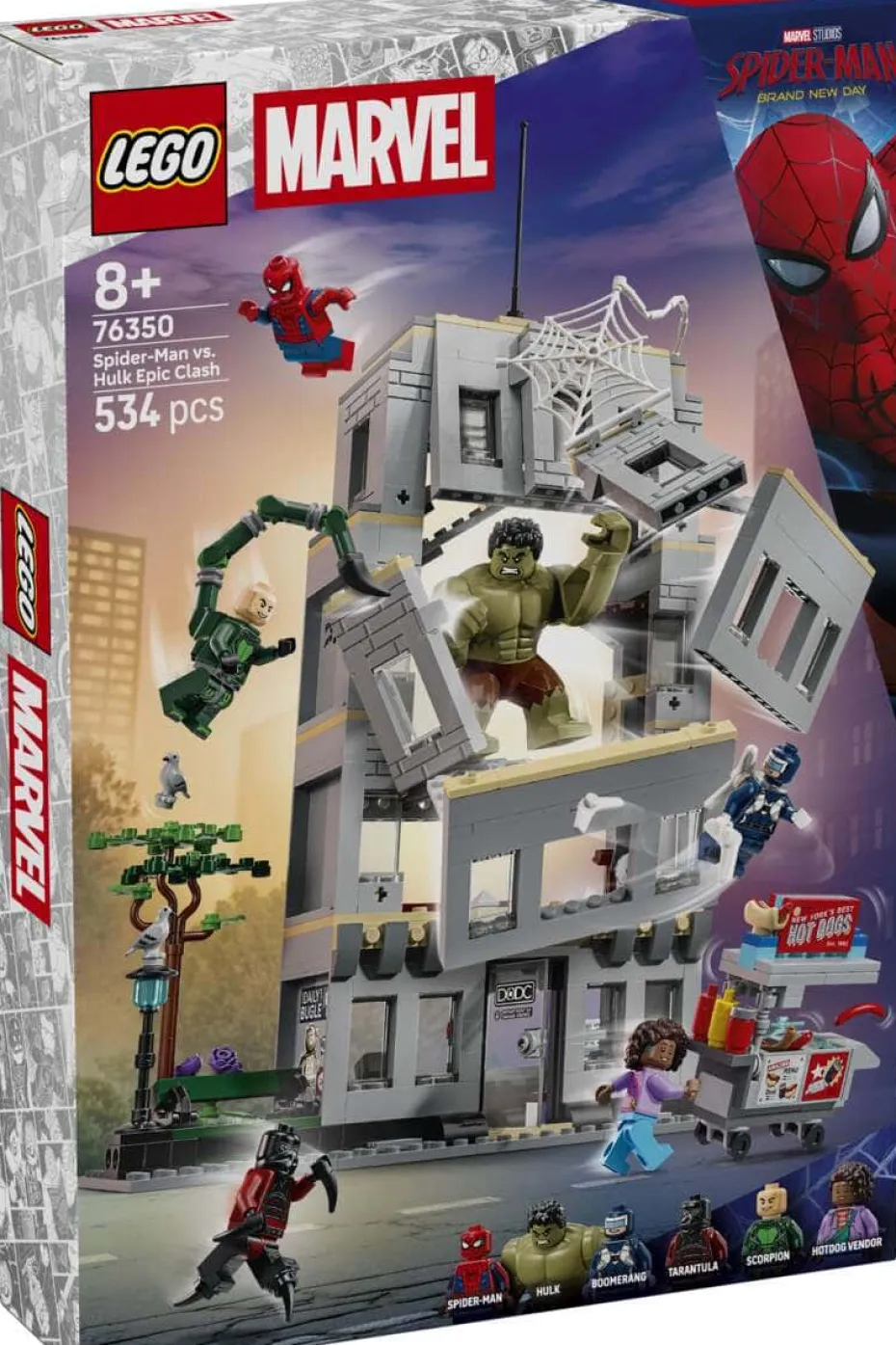 LEGO® ǀ Marvel Episk oppgjør mellom Spider-Man og Hulk 76350