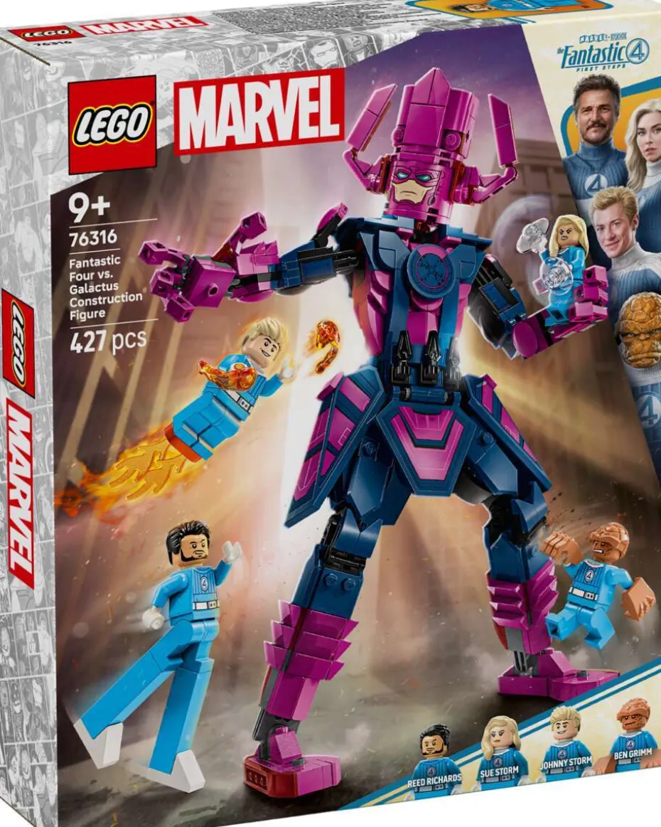LEGO® ǀ Marvel Fantastic Four mot Galactus-byggefigur 76316