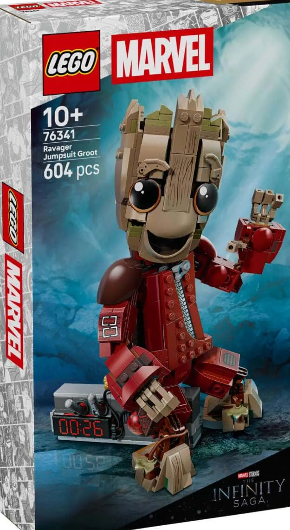 LEGO® ǀ Marvel Groot i Ravager-drakt 76341