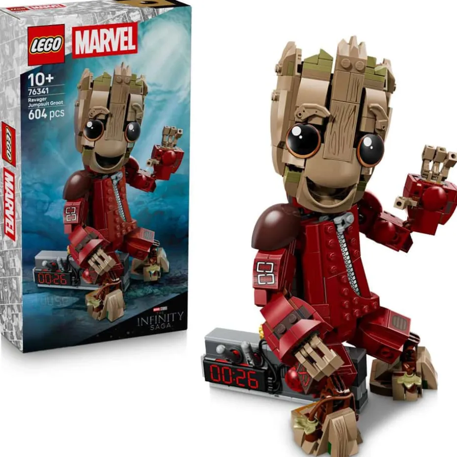 LEGO® ǀ Marvel Groot i Ravager-drakt 76341