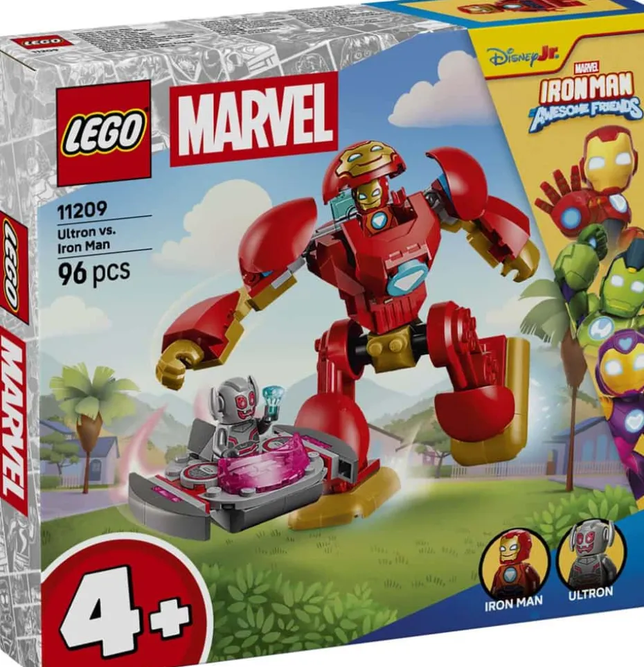 LEGO® ǀ Marvel Iron Man og hans utrolige venner Iron Man mot Ultron 11209