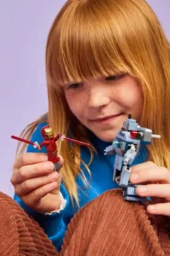 LEGO® ǀ Marvel Iron Man og War Machine mot Hammer-droner 76320