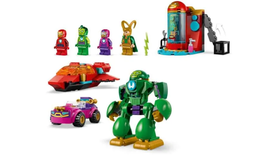 LEGO® ǀ Marvel Iron Man og hans utrolige venner Loki mot Team Iron Man 11211