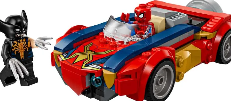 LEGO® ǀ Marvel Spider-Man i bil mot venomifisert Wolverine 76336