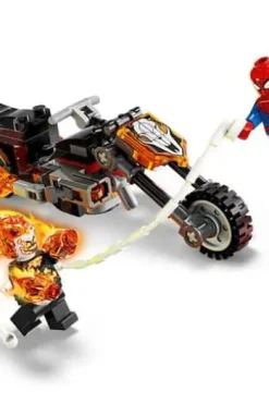 LEGO® ǀ Marvel Spider-Man mot Ghost Rider på motorsykkel 76335