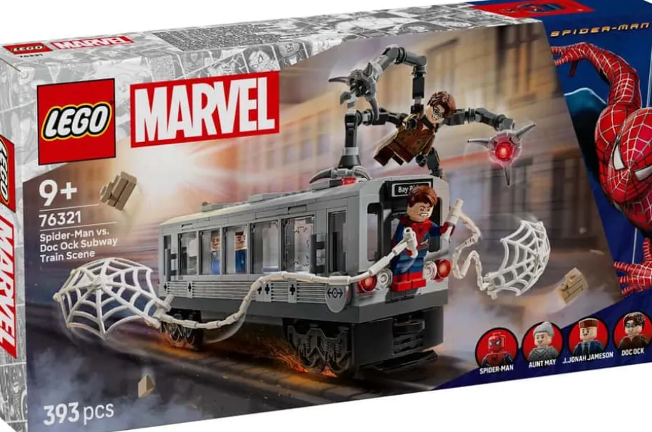 LEGO® ǀ Marvel Spider-Man mot Doc Ock: T-banescenen 76321
