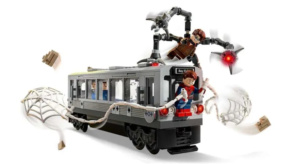 LEGO® ǀ Marvel Spider-Man mot Doc Ock: T-banescenen 76321