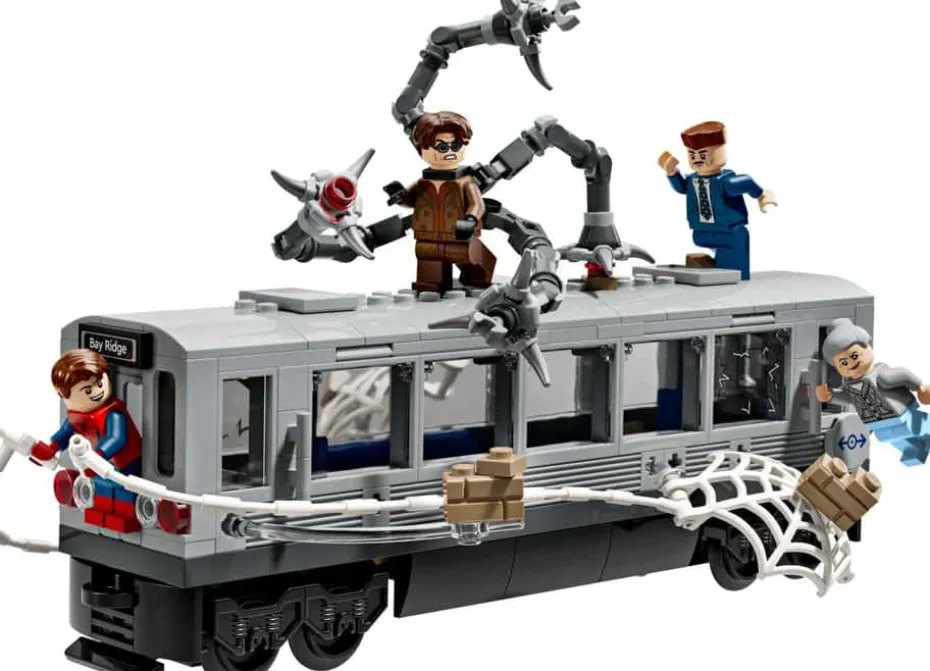 LEGO® ǀ Marvel Spider-Man mot Doc Ock: T-banescenen 76321
