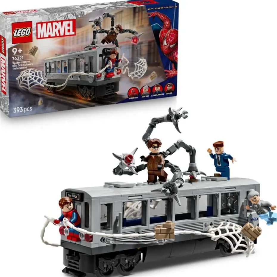 LEGO® ǀ Marvel Spider-Man mot Doc Ock: T-banescenen 76321