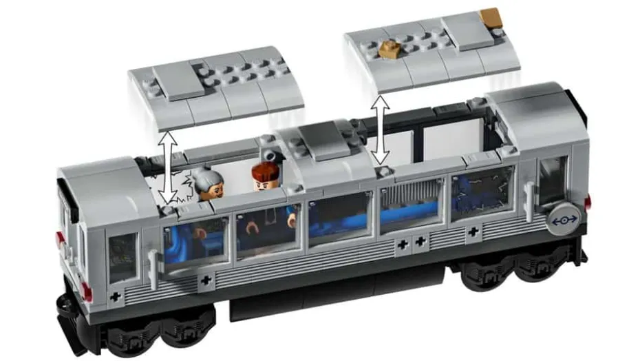 LEGO® ǀ Marvel Spider-Man mot Doc Ock: T-banescenen 76321