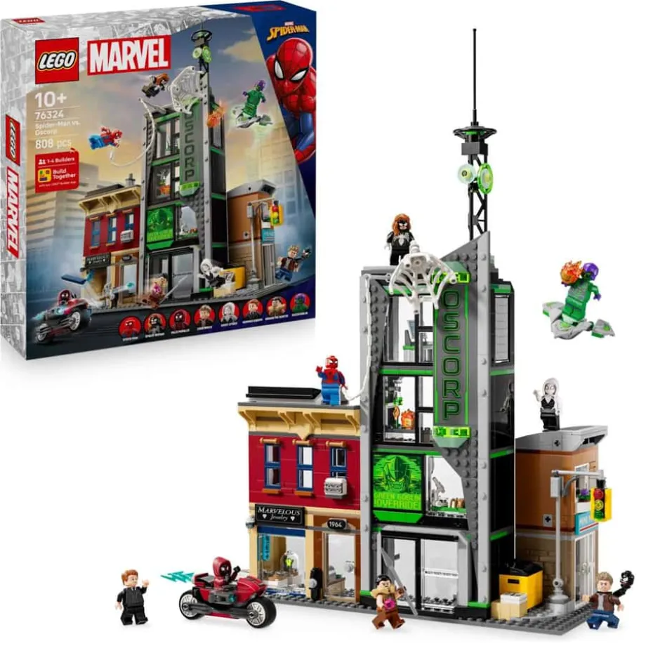 LEGO® ǀ Marvel Spider-Man mot Oscorp 76324