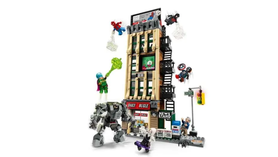 LEGO® ǀ Marvel Spider-Man mot Mysterio: Daily Bugle 76342