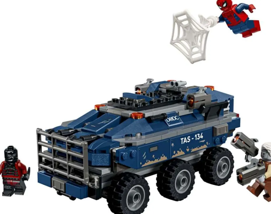 LEGO® ǀ Marvel Spider-Man og fangetransporten 76349