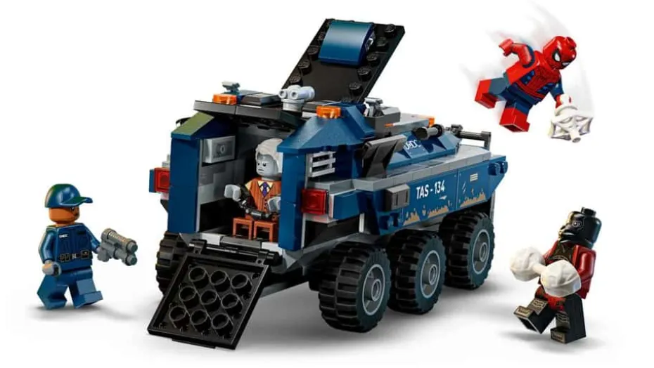 LEGO® ǀ Marvel Spider-Man og fangetransporten 76349