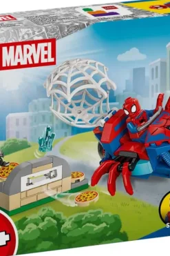 LEGO® ǀ Marvel Spidey og hans fantastiske venner Spidey på motorsykkel mot Rhino 11206