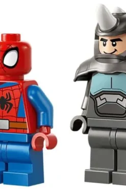 LEGO® ǀ Marvel Spidey og hans fantastiske venner Spidey på motorsykkel mot Rhino 11206