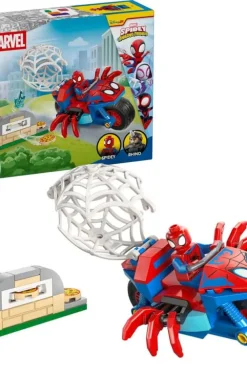 LEGO® ǀ Marvel Spidey og hans fantastiske venner Spidey på motorsykkel mot Rhino 11206