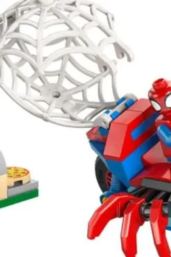 LEGO® ǀ Marvel Spidey og hans fantastiske venner Spidey på motorsykkel mot Rhino 11206