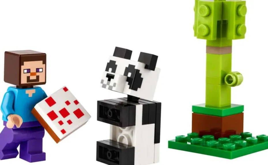 LEGO® 30672 Minecraft® Steve og pandaunge