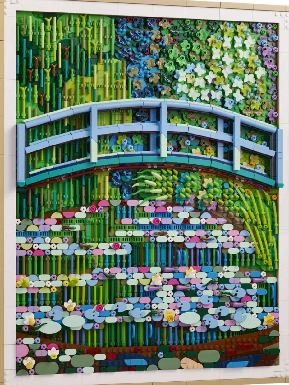 LEGO® Art Claude Monet – Den japanske broen over vannliljedammen 31220
