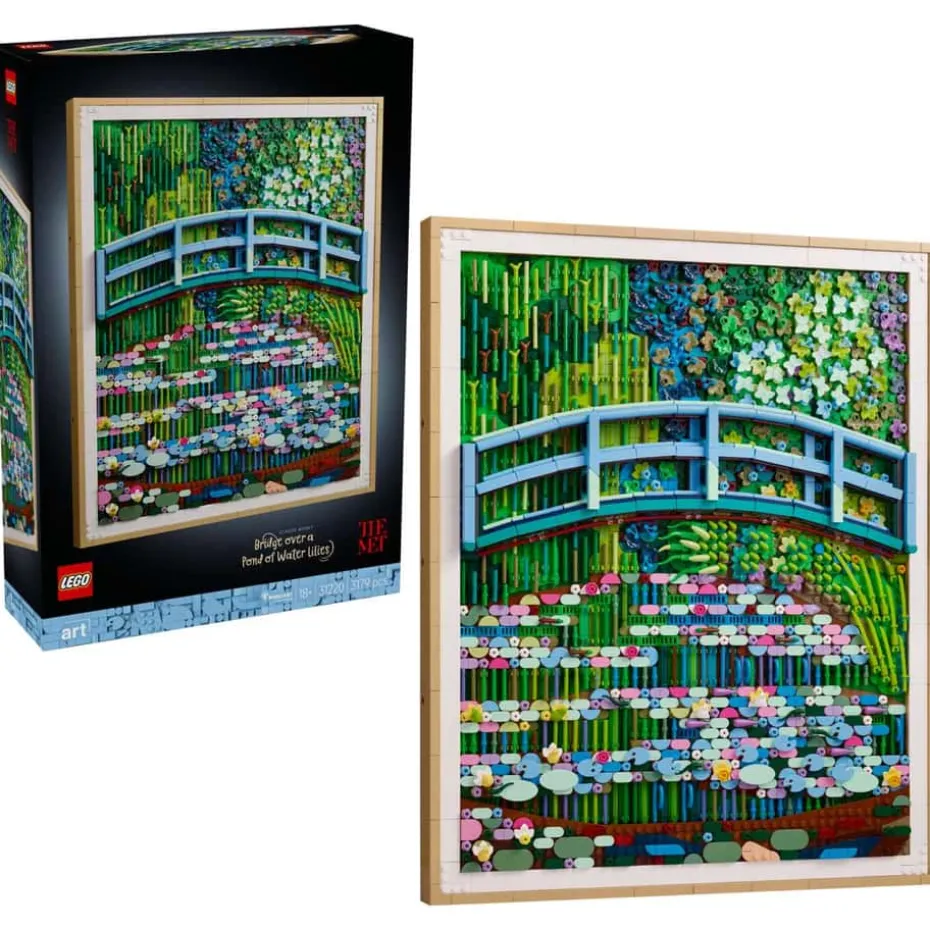 LEGO® Art Claude Monet – Den japanske broen over vannliljedammen 31220