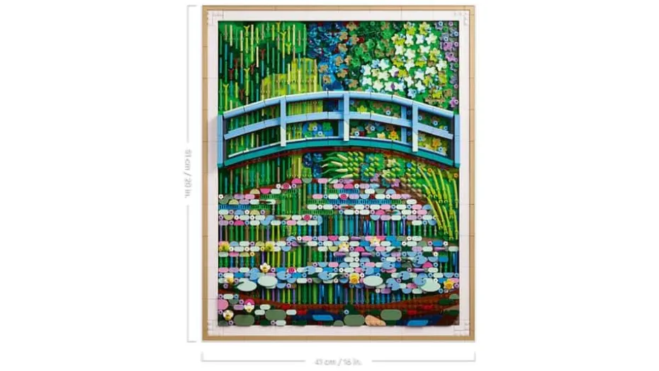 LEGO® Art Claude Monet – Den japanske broen over vannliljedammen 31220