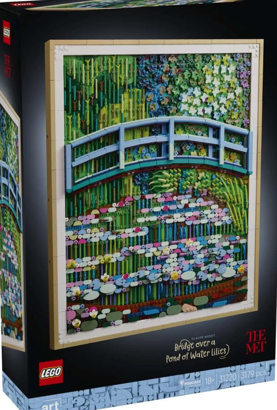 LEGO® Art Claude Monet – Den japanske broen over vannliljedammen 31220