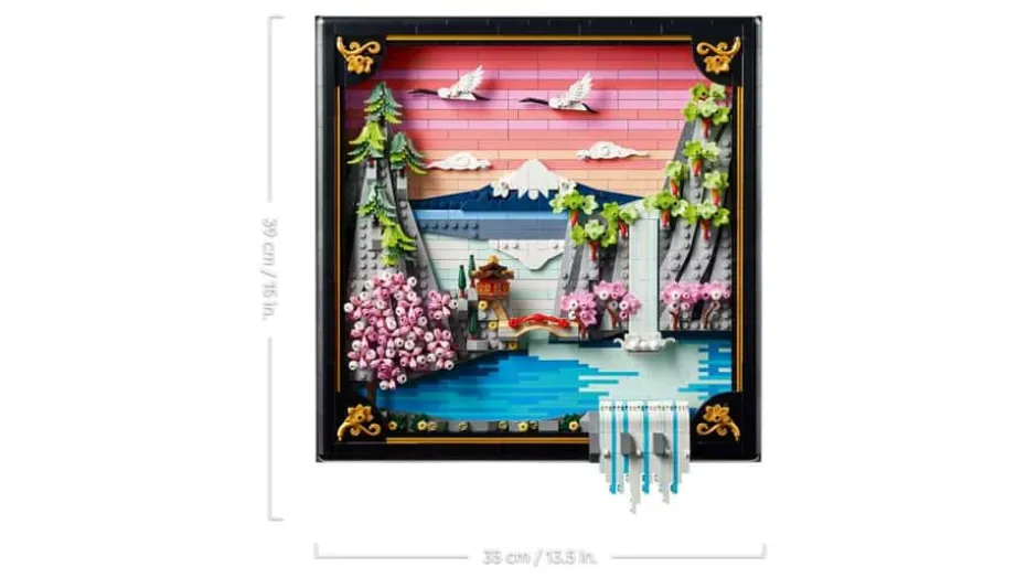 LEGO® Art Landskap med japanske kirsebærtrær 31218
