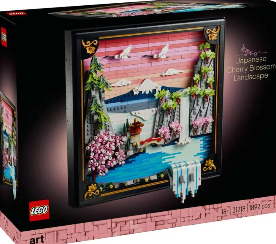 LEGO® Art Landskap med japanske kirsebærtrær 31218