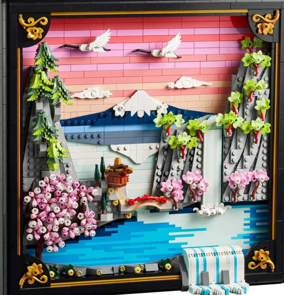 LEGO® Art Landskap med japanske kirsebærtrær 31218