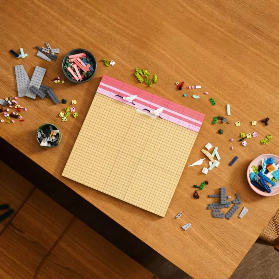 LEGO® Art Landskap med japanske kirsebærtrær 31218