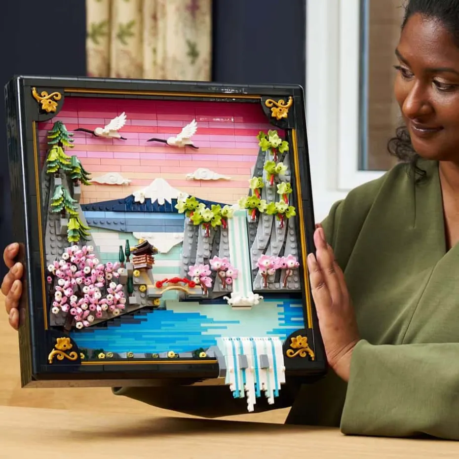 LEGO® Art Landskap med japanske kirsebærtrær 31218