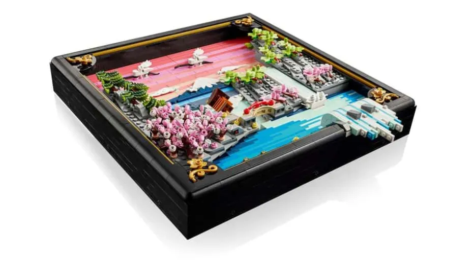 LEGO® Art Landskap med japanske kirsebærtrær 31218
