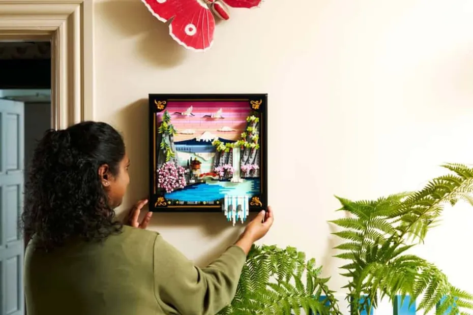LEGO® Art Landskap med japanske kirsebærtrær 31218