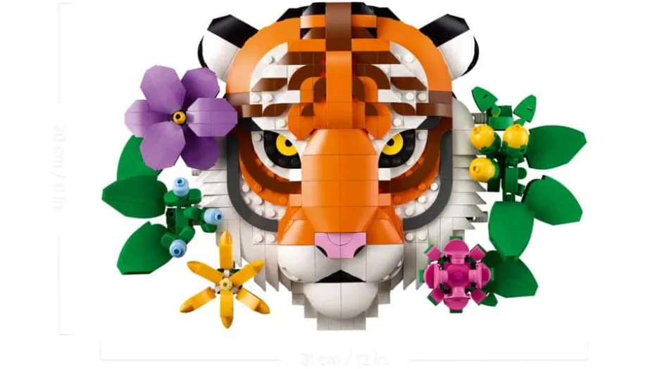 LEGO® Art The Fauna Collection – Tiger 31217