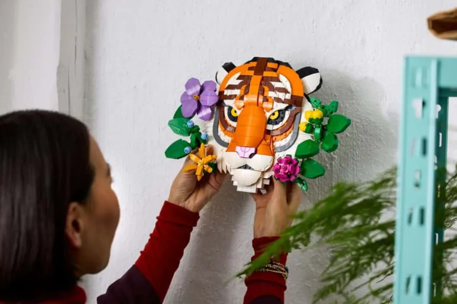 LEGO® Art The Fauna Collection – Tiger 31217