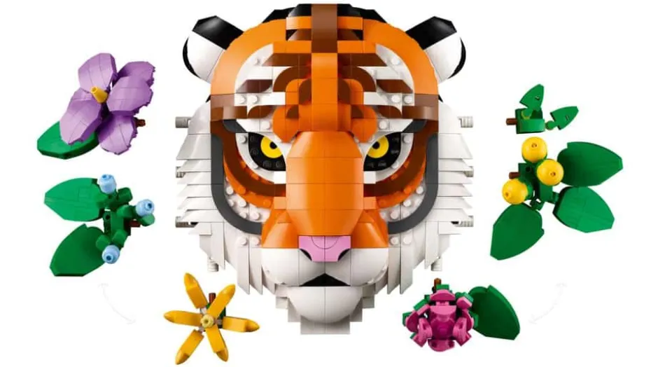 LEGO® Art The Fauna Collection – Tiger 31217