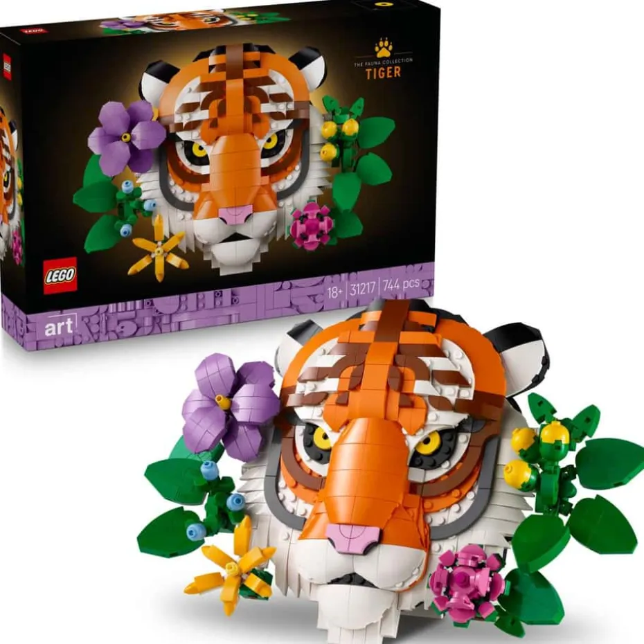 LEGO® Art The Fauna Collection – Tiger 31217