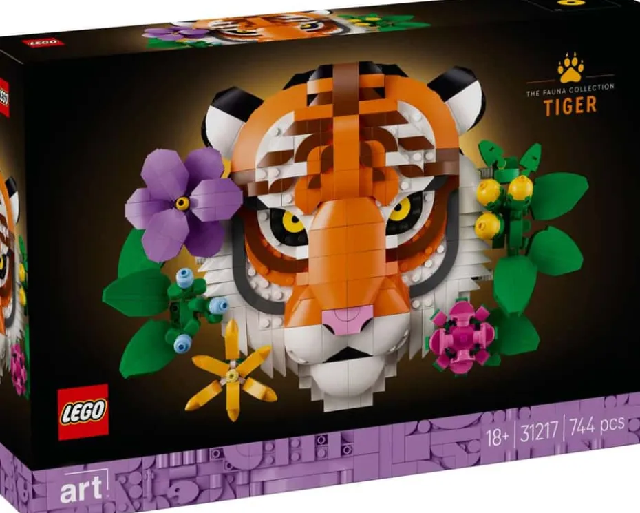 LEGO® Art The Fauna Collection – Tiger 31217