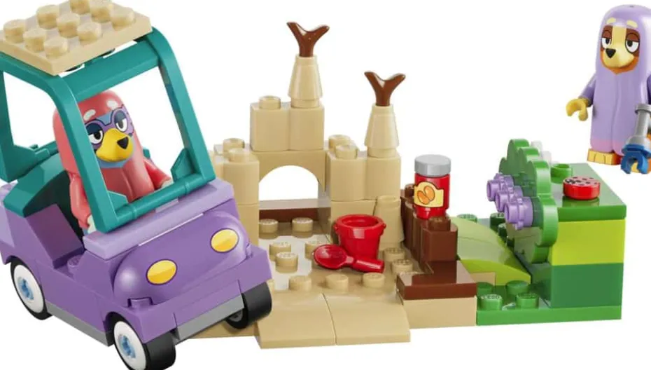 LEGO® Bluey Bestemødrene Bingo og Bluey 11216