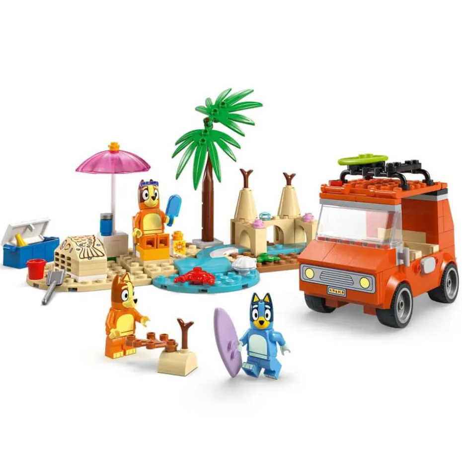 LEGO® Bluey: Bluey og familiens biltur til stranden 11202