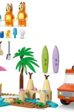 LEGO® Bluey: Bluey og familiens biltur til stranden 11202