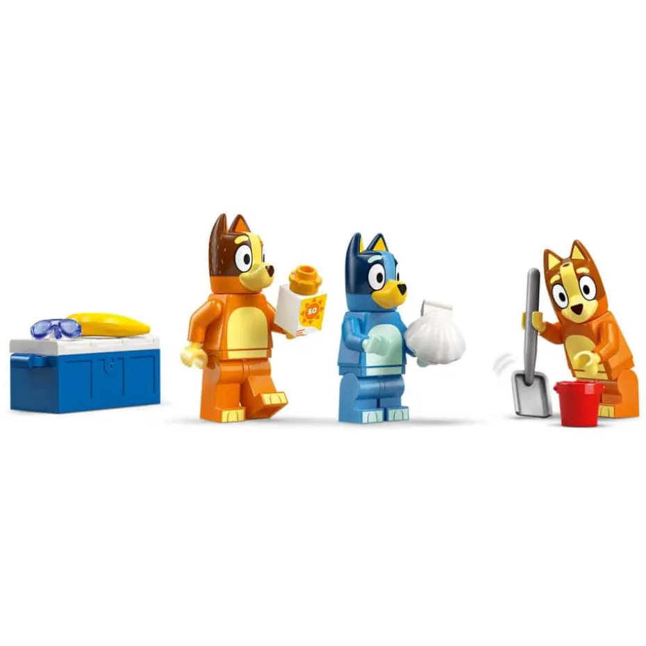 LEGO® Bluey: Bluey og familiens biltur til stranden 11202