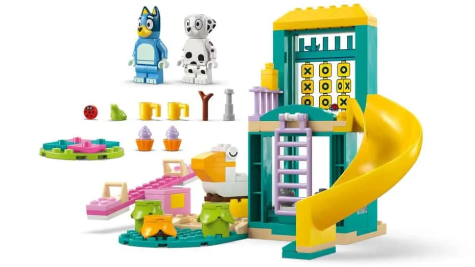 LEGO® Bluey: Moro på lekeplassen med Bluey og Chloe 11201