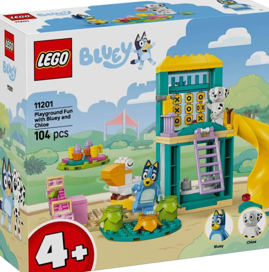 LEGO® Bluey: Moro på lekeplassen med Bluey og Chloe 11201